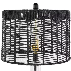 Outlet Kirklands Home Rope Jenny Table Lamps, Set of 2 Black