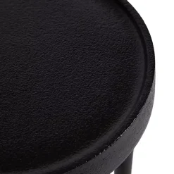 Online Kirklands Home Round Modern Cocktail Table Black