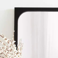 Best Kirklands Home Rounded Rectangle Wall Mirror Black