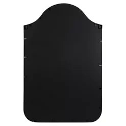 Discount Kirklands Home Scalloped Arch Fellows Wall Mirror Black