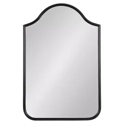 Discount Kirklands Home Scalloped Arch Fellows Wall Mirror Black