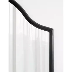 Discount Kirklands Home Scalloped Arch Fellows Wall Mirror Black