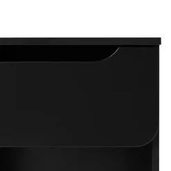 Hot Kirklands Home Stanley Single Drawer Nightstand Black