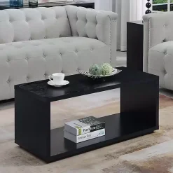 Sale Kirklands Home Wakefield Coffee Table Black