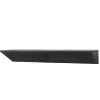 Best Kirklands Home Black Wedge Wood Large Floating Shelf