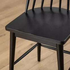Kirklands Home Windsor Counter Stool Black