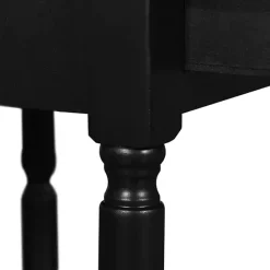 Outlet Kirklands Home Wood Barrett Accent Table Black