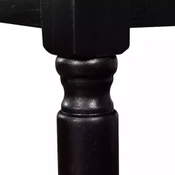 Best Kirklands Home Wood 2-Drawer Barrett Console Table Black