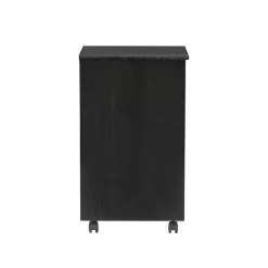 Outlet Kirklands Home Wood 6-Drawer Cary Storage Cart Black