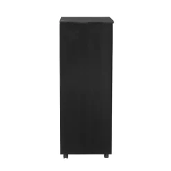 Hot Kirklands Home Wood 8-Drawer Cary Storage Cart Black