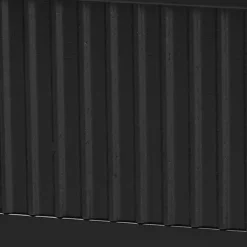 Online Kirklands Home Wood Fluted Headboard Primrose King Bed Black