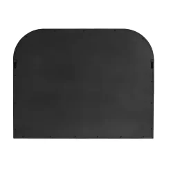Kirklands Home Wood Frame Arch Wall Mirror Black