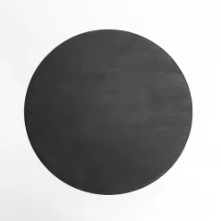 Online Kirklands Home Wood Round Dori Side Table Black