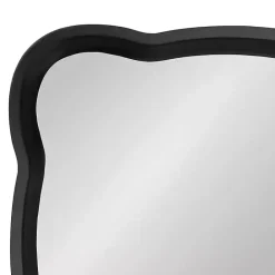 Discount Kirklands Home Black Wood Scalloped Leigh Wall Mirror