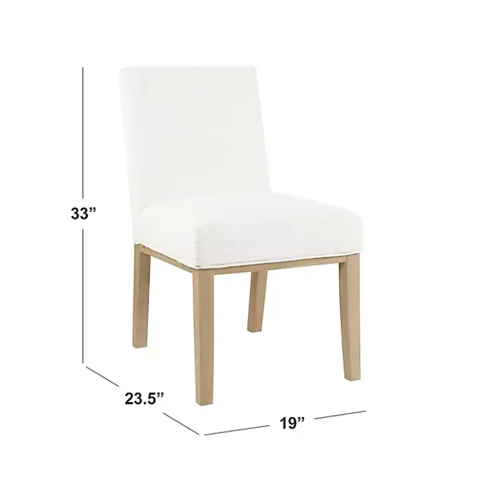 Best Kirklands Home Blair Stain Proof Dining Chair White
