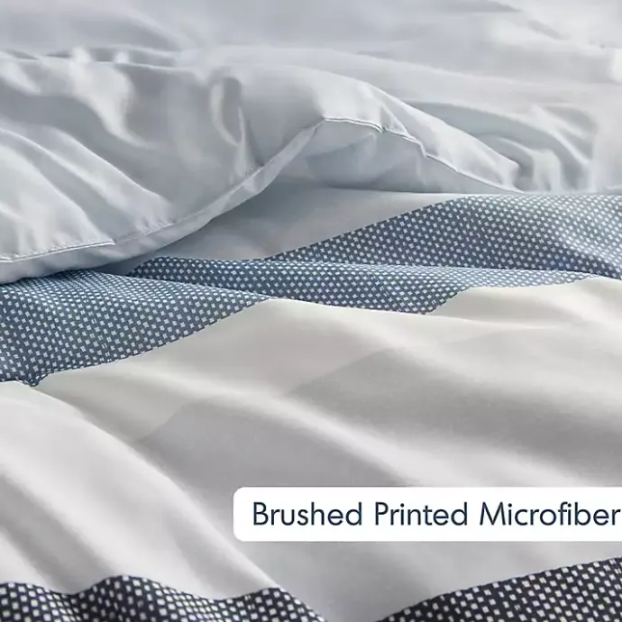 Outlet Kirklands Home Blake Blue Stripe 2-pc. Twin/Twin XL Comforter Set