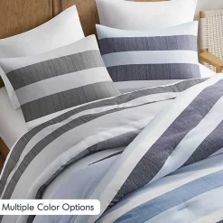 Outlet Kirklands Home Blake Gray Stripe 2-pc. Twin/Twin XL Comforter Set