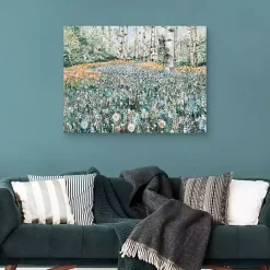 Kirklands Home Blanket of Forest Flowers Canvas Art Print