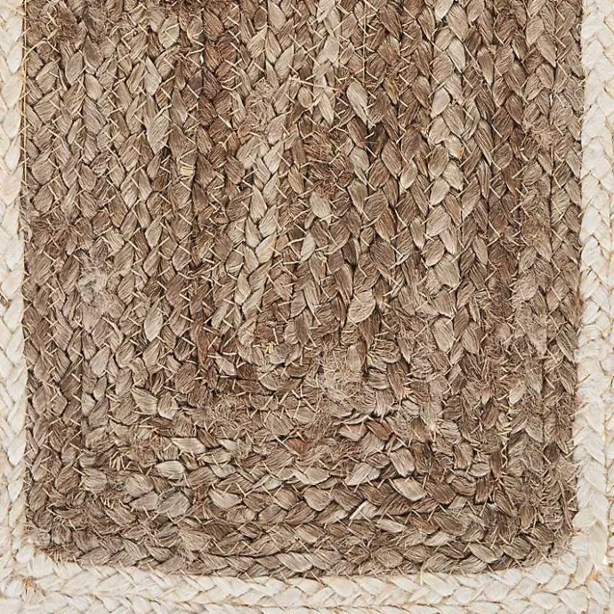 Clearance Kirklands Home Bleached Border Jute Placemats