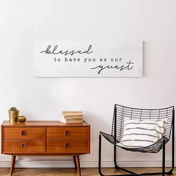 Online Kirklands Home Blessed to Have You Canvas Wall Plaque