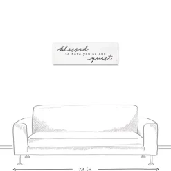 Online Kirklands Home Blessed to Have You Canvas Wall Plaque
