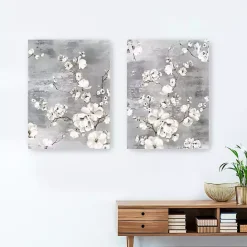 Hot Kirklands Home Blossoming Giclee Canvas Art Prints, Set of 2