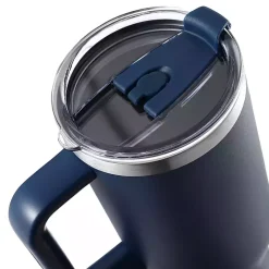 New Kirklands Home 40 oz. Insulated Travel Tumbler Blue