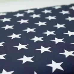 New Kirklands Home Blue & White Stars Outdoor Pillows, Set of 2