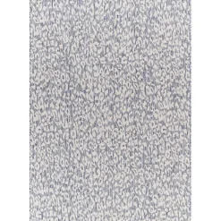 Kirklands Home Blue Amur Outdoor Rug, 5x7