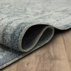 Discount Kirklands Home Blue and Cream Blackwell Area Rug, 6x9