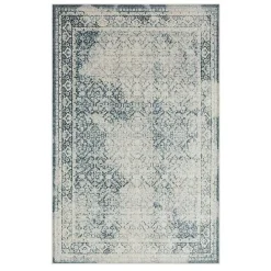 Outlet Kirklands Home Blue and Cream Blackwell Area Rug, 8x10