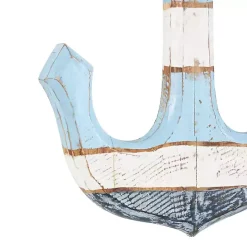 Clearance Kirklands Home Blue and White Anchor Wall Plaque