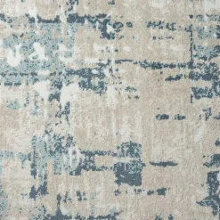 Kirklands Home Blue Avalon Abstract Pattern Area Rug, 4x6