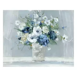Clearance Kirklands Home Blue Be Happy Giclee Canvas Art Print Multi