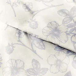 Clearance Kirklands Home Blue Botanical 2-pc. Twin Duvet Cover Set