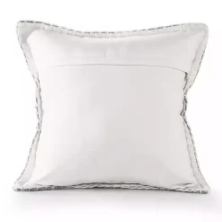 Online Kirklands Home Blue Buffalo Check Stitched Outdoor Throw Pillow