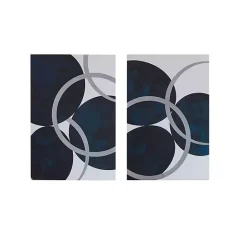 Discount Kirklands Home Blue Celestial Orbit Canvas Art Prints, Set of 2