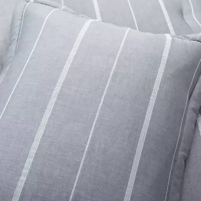 Discount Kirklands Home Classic Stripe 3-pc. Full/Queen Comforter Set Blue