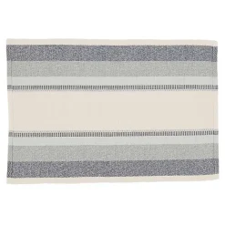 Outlet Kirklands Home Blue Coastal Ribbed Striped Placemats, Set of 4