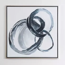 Clearance Kirklands Home Blue Connections Canvas Art Print