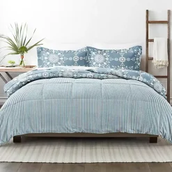 Online Kirklands Home Daisy Medallion King 3-pc. Comforter Set Blue