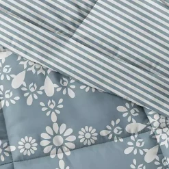 Clearance Kirklands Home Daisy Medallion Queen 3-pc. Comforter Set Blue