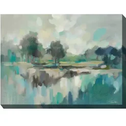 Best Kirklands Home Blue Day Outdoor Canvas Art Print