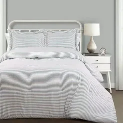 Clearance Kirklands Home Blue Farmhouse 3-pc. Full/Queen Comforter Set