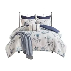 Best Kirklands Home Blue Floral 7-pc. Full/Queen Comforter Set