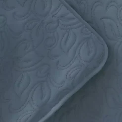 Discount Kirklands Home Floral Stitch 2-pc. Twin Quilt Set Blue