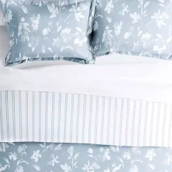 Kirklands Home Blue Garden Farmhouse 3-pc. Queen Duvet Cover Set