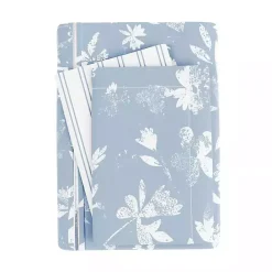 Kirklands Home Blue Garden Farmhouse 3-pc. Queen Duvet Cover Set