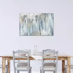 Clearance Kirklands Home Blue Illusion Canvas Art Print
