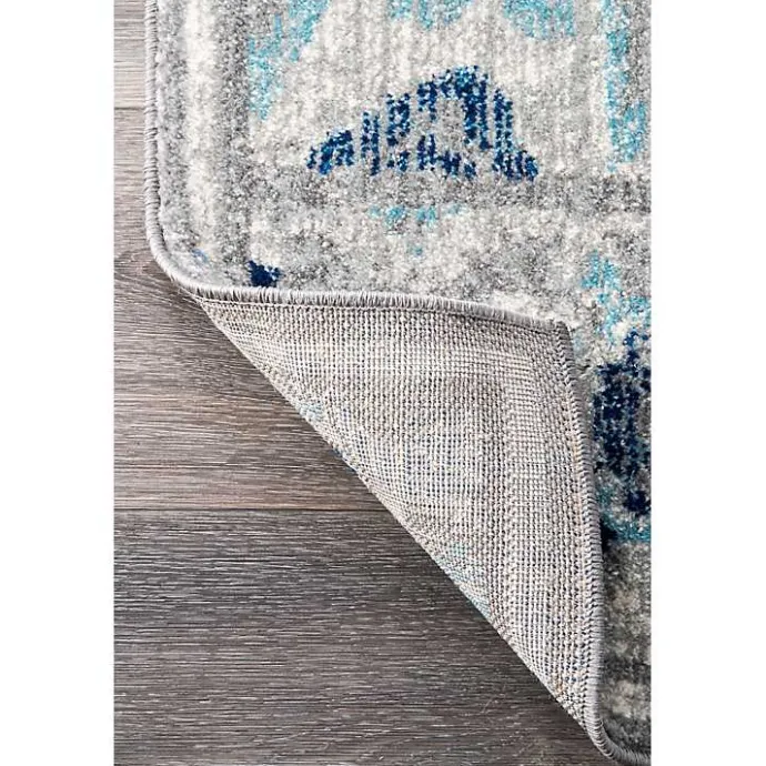 Clearance Kirklands Home Blue Kiyoko Area Rug, 5x7 Multi